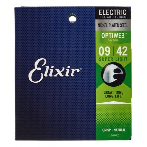 Elixir Optiweb Super Light 9 - 42 Electric Strings 